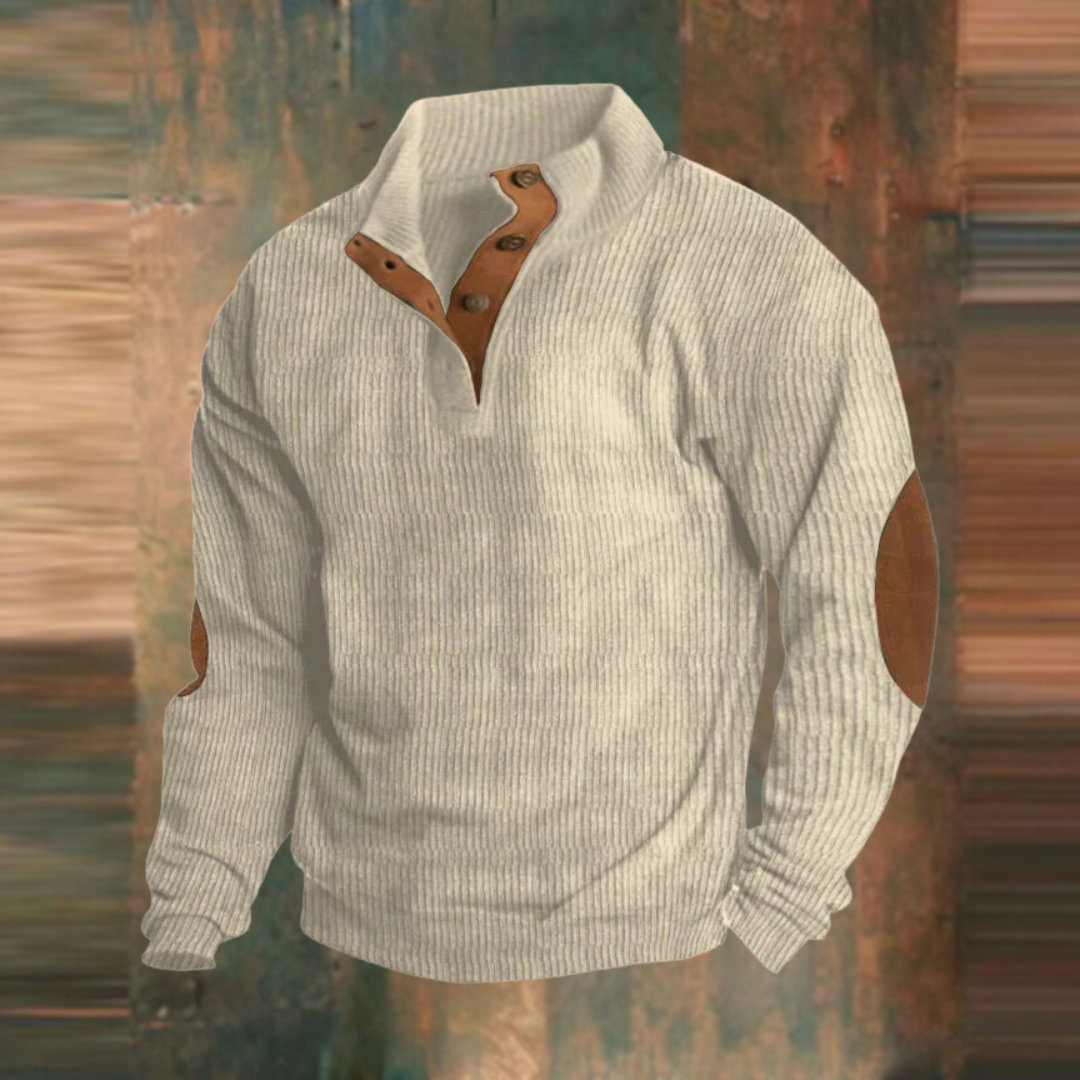 William | Casual Buttoned Sweater
