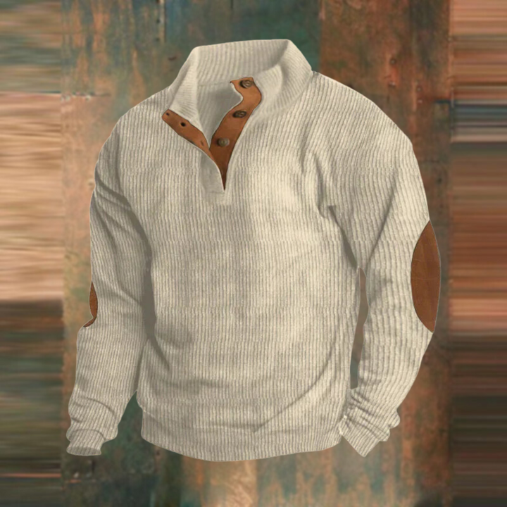 William | Casual Buttoned Sweater