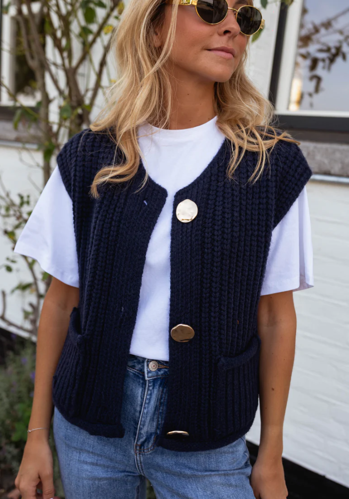 Francy | Chic knitted gilet