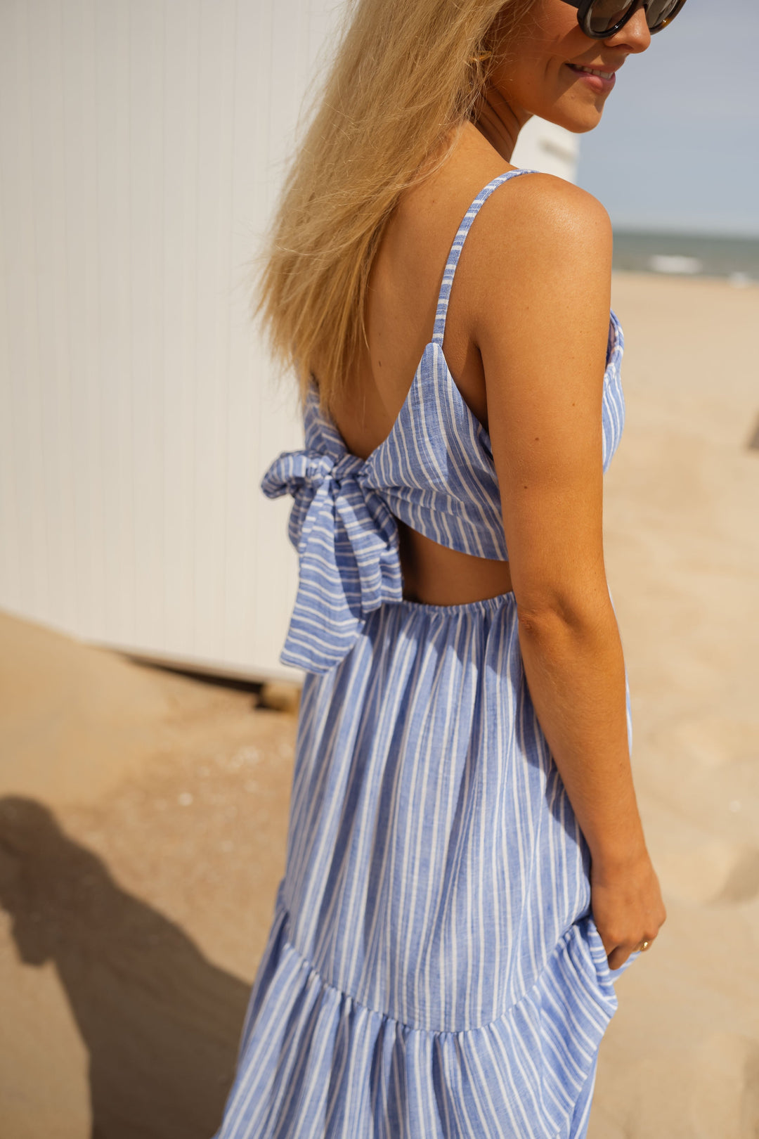 Lina | Striped Maxi Dress