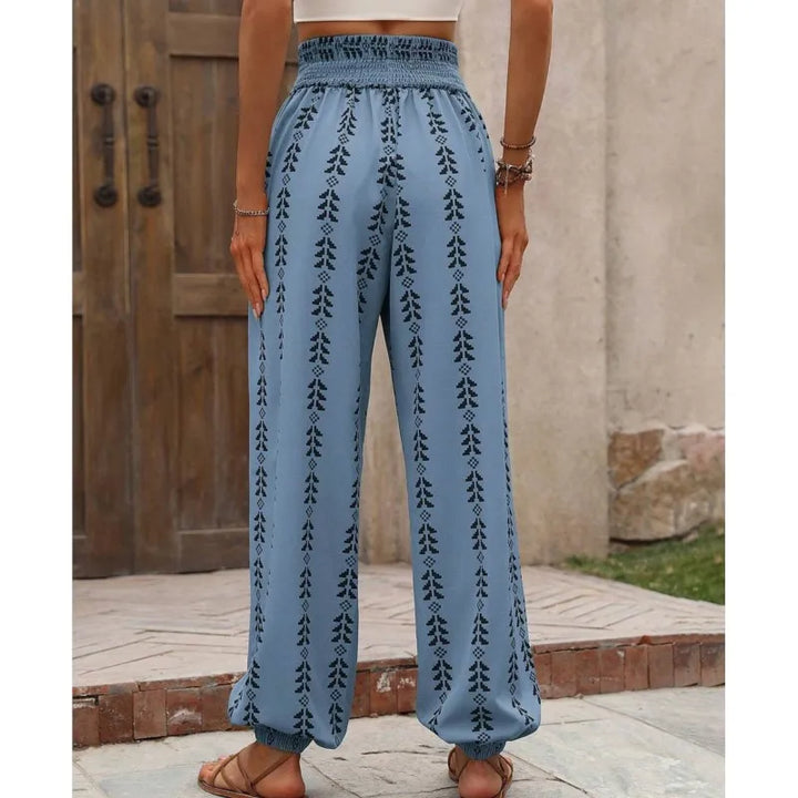 Iris | High Waist Boho Trousers