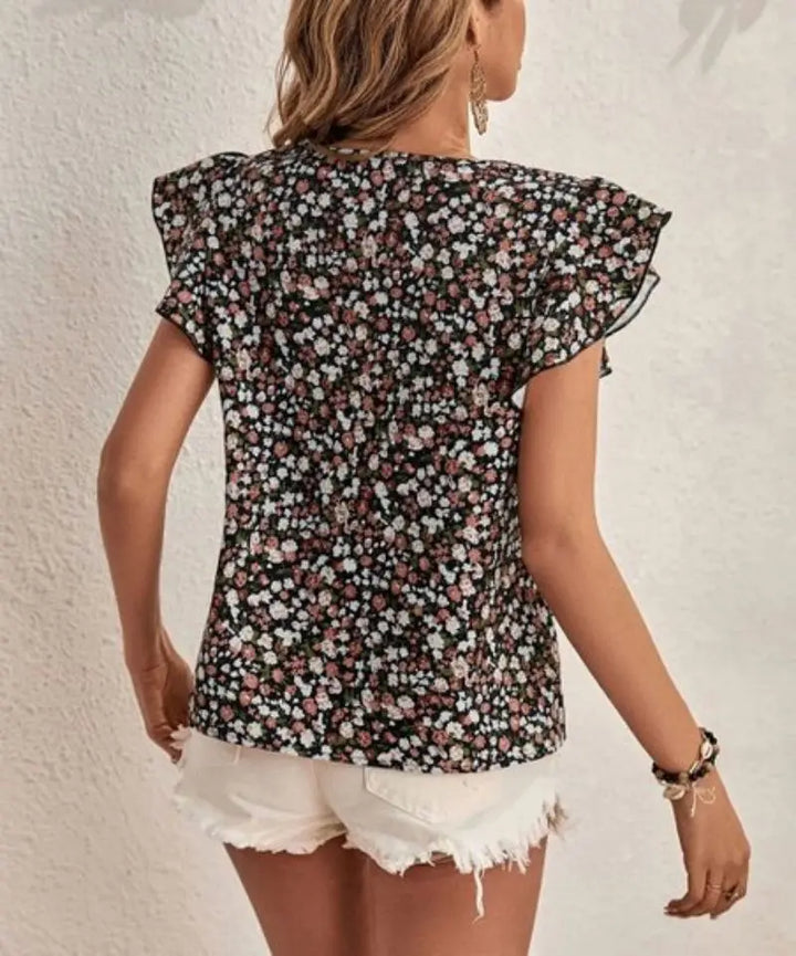 Alba | Charming blouse with floral print