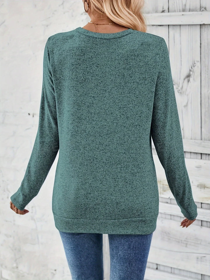 Victoria | Casual Longsleeve Top
