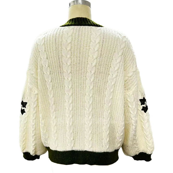 Giselle | Warm and Elegant Cable Knit Cardigan