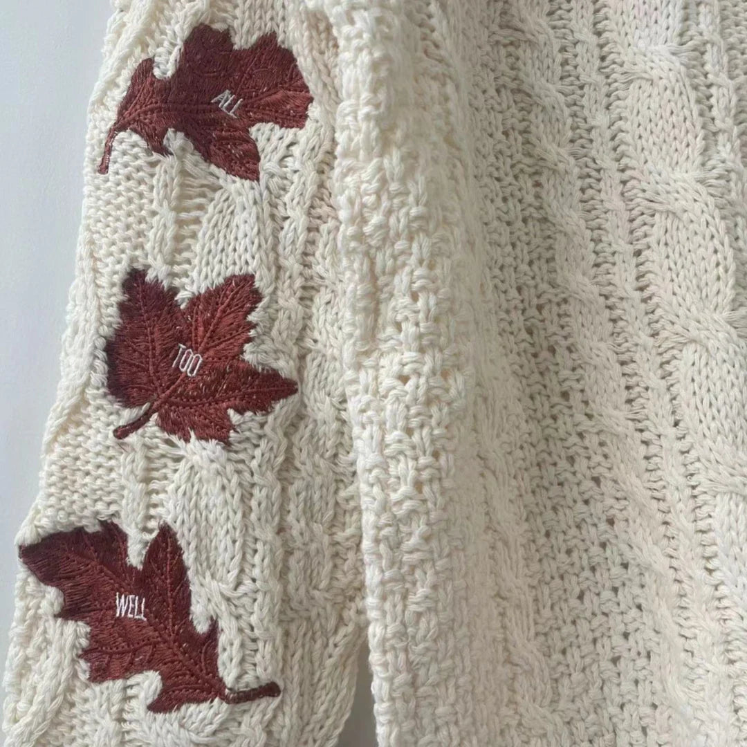 Francesca | Soft Embroidered Cardigan