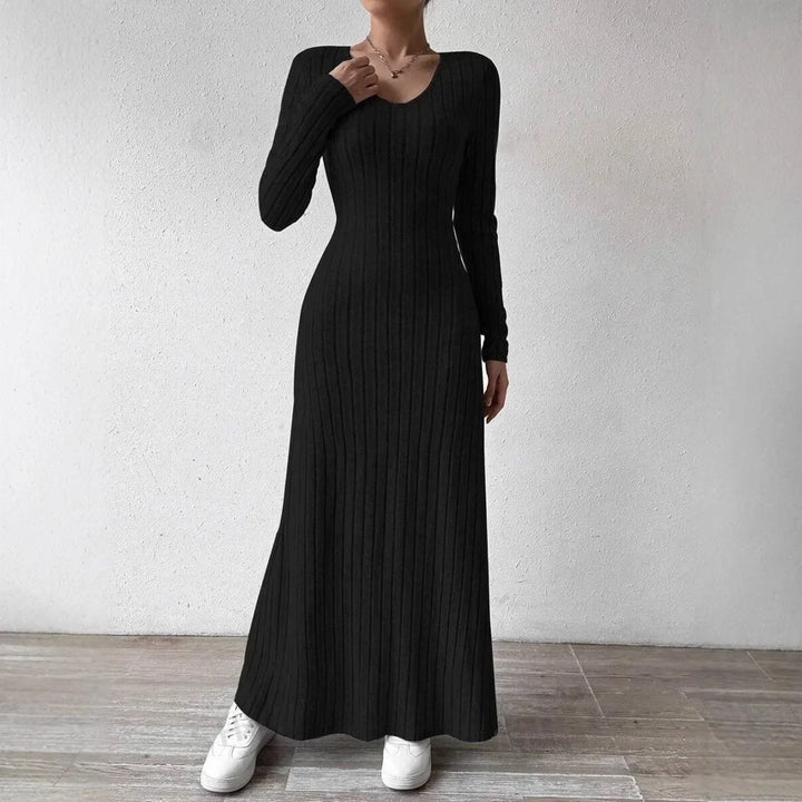 Isla | Stylish Long Sleeve Knitted Dress