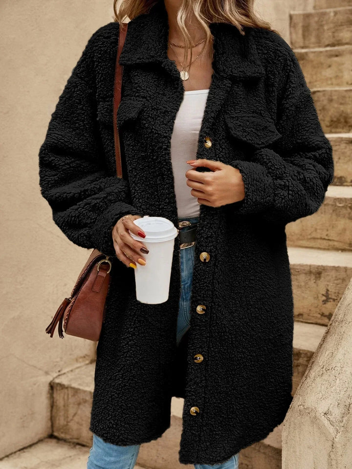 Lila | Stylish Long Warm Coat