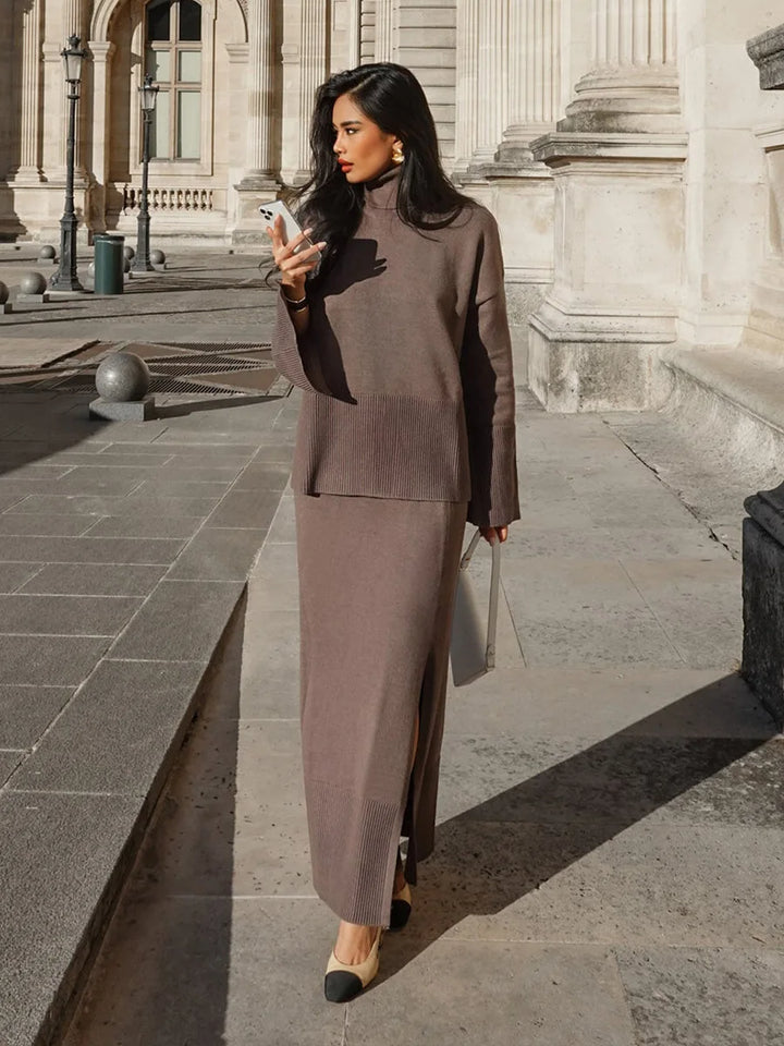 Camilla | Premium Cosy knitted two-piece Set