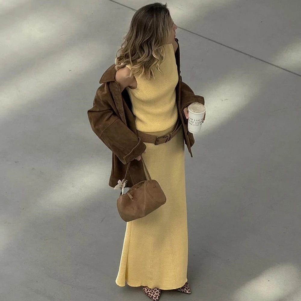 Daniele | Chic Elegant Long Skirt Two-piece Set