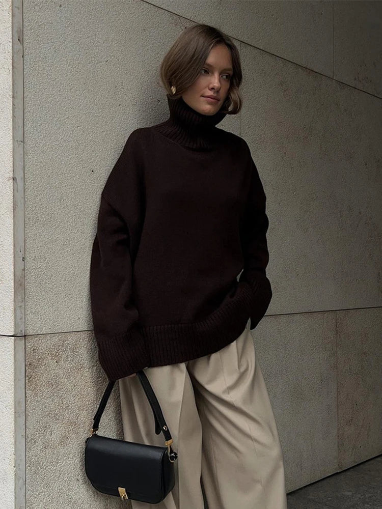 Yara | Oversized Turtleneck Sweater