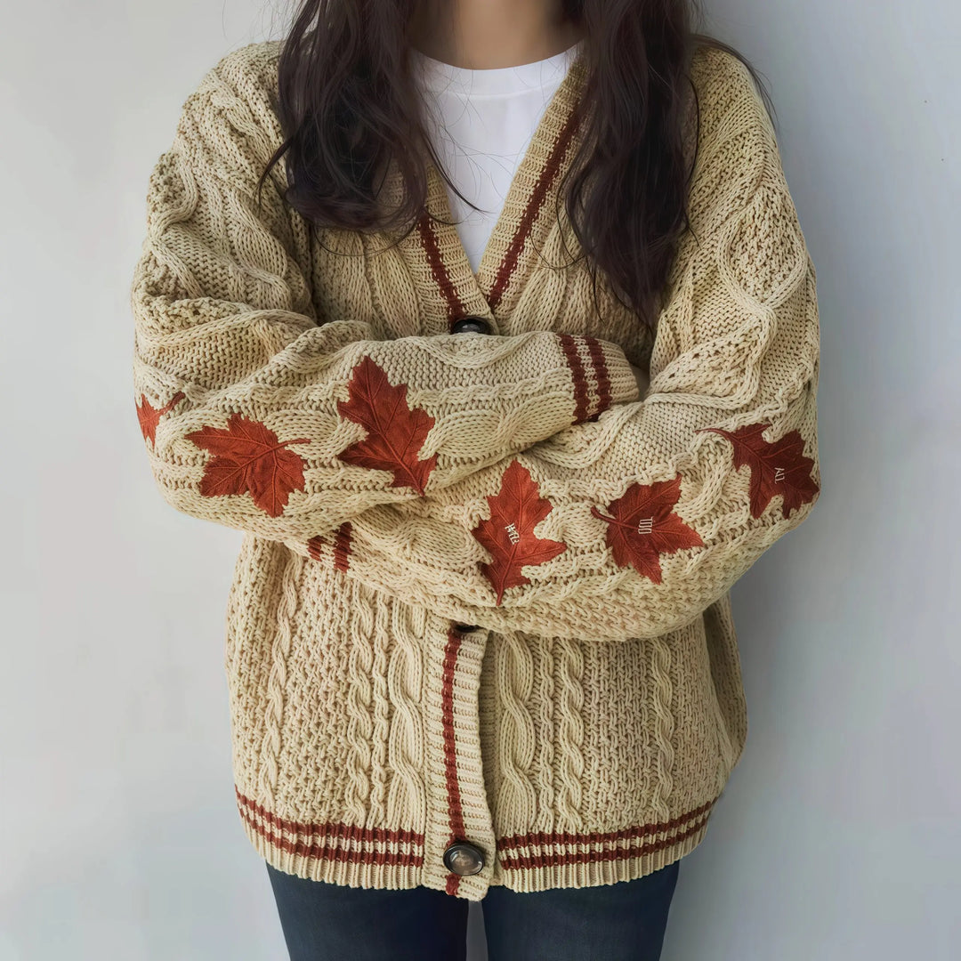 Francesca | Soft Embroidered Cardigan