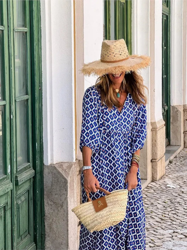 April | Boho maxi dress