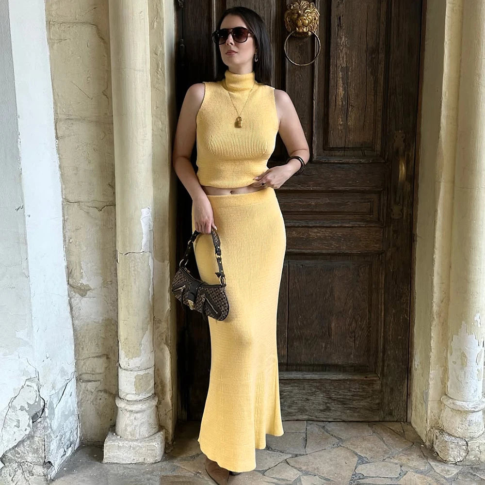 Daniele | Chic Elegant Long Skirt Two-piece Set