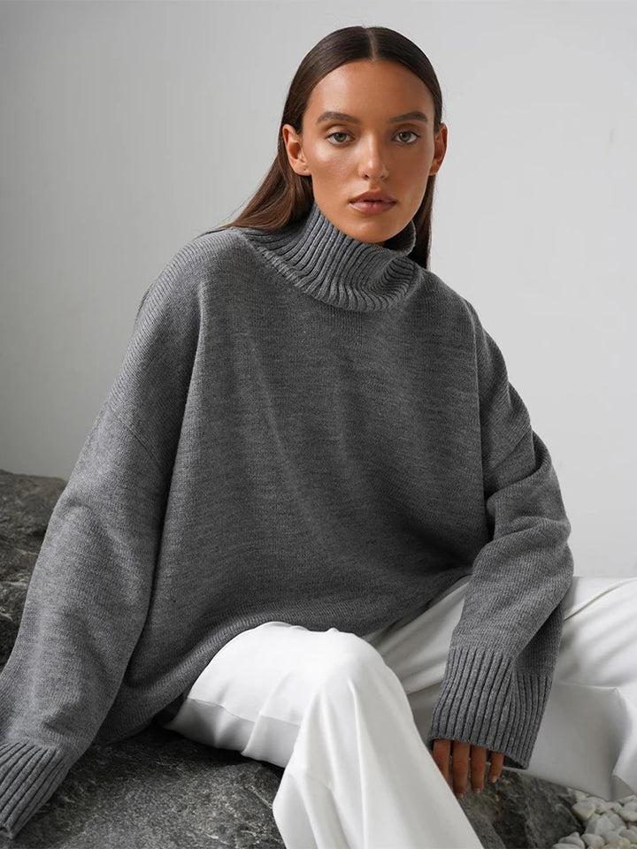 Yara | Oversized Turtleneck Sweater