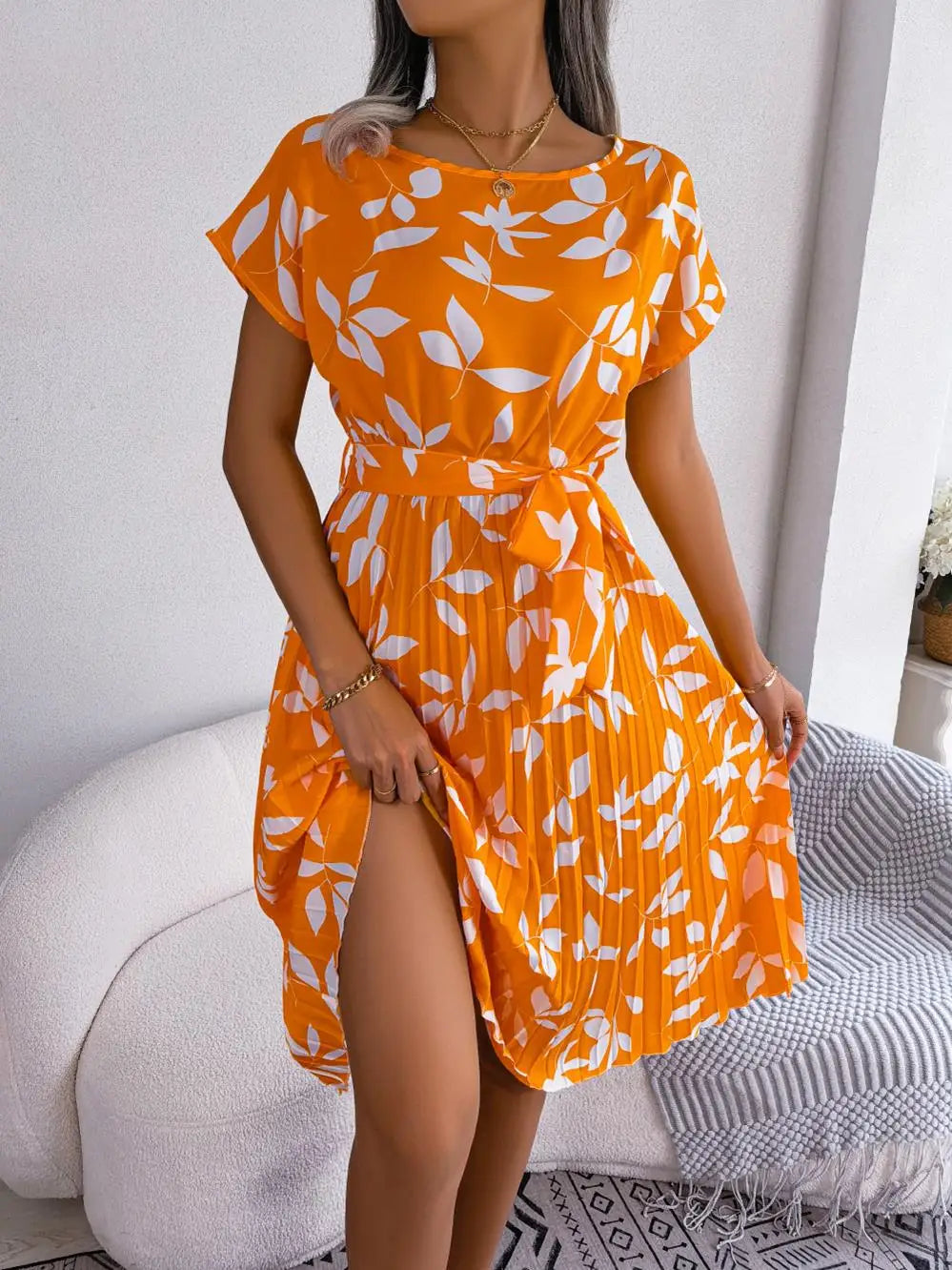 Amal | Trendy dress with floral print