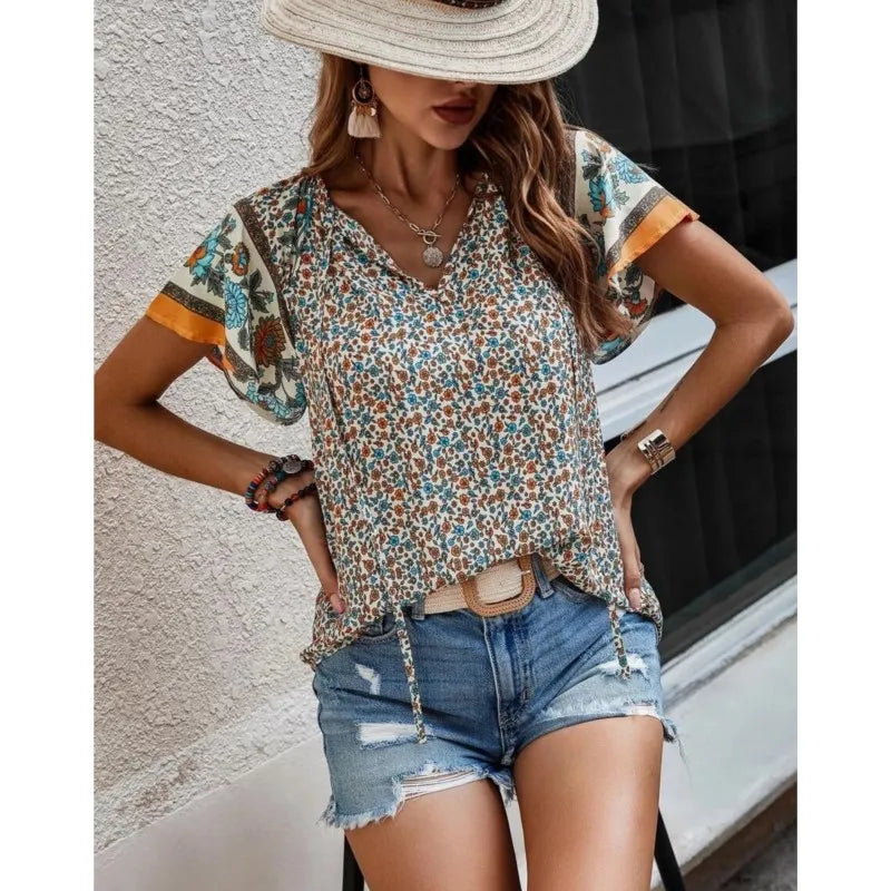 Virginia | Charming boho blouse