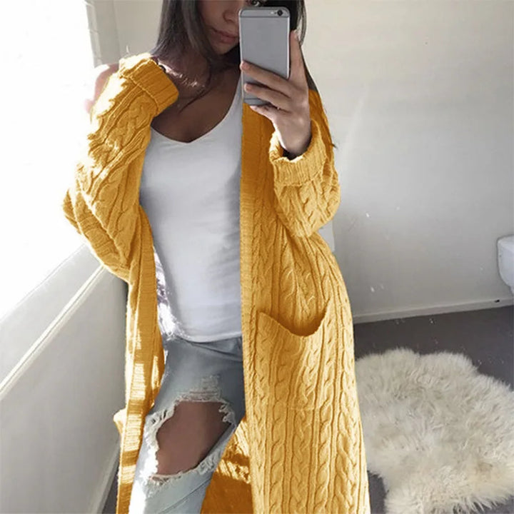 Camila | Elegant Warm Long Cardigan