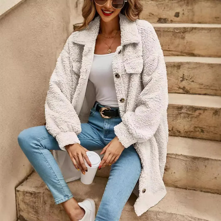 Lila | Stylish Long Warm Coat