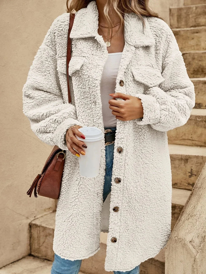 Lila | Stylish Long Warm Coat