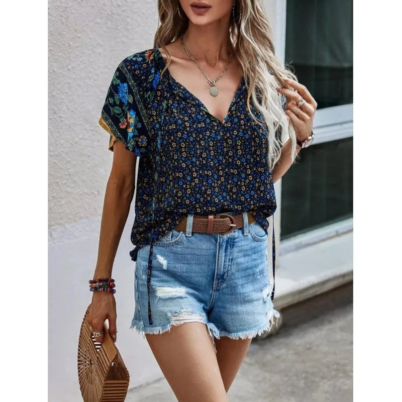 Virginia | Charming boho blouse