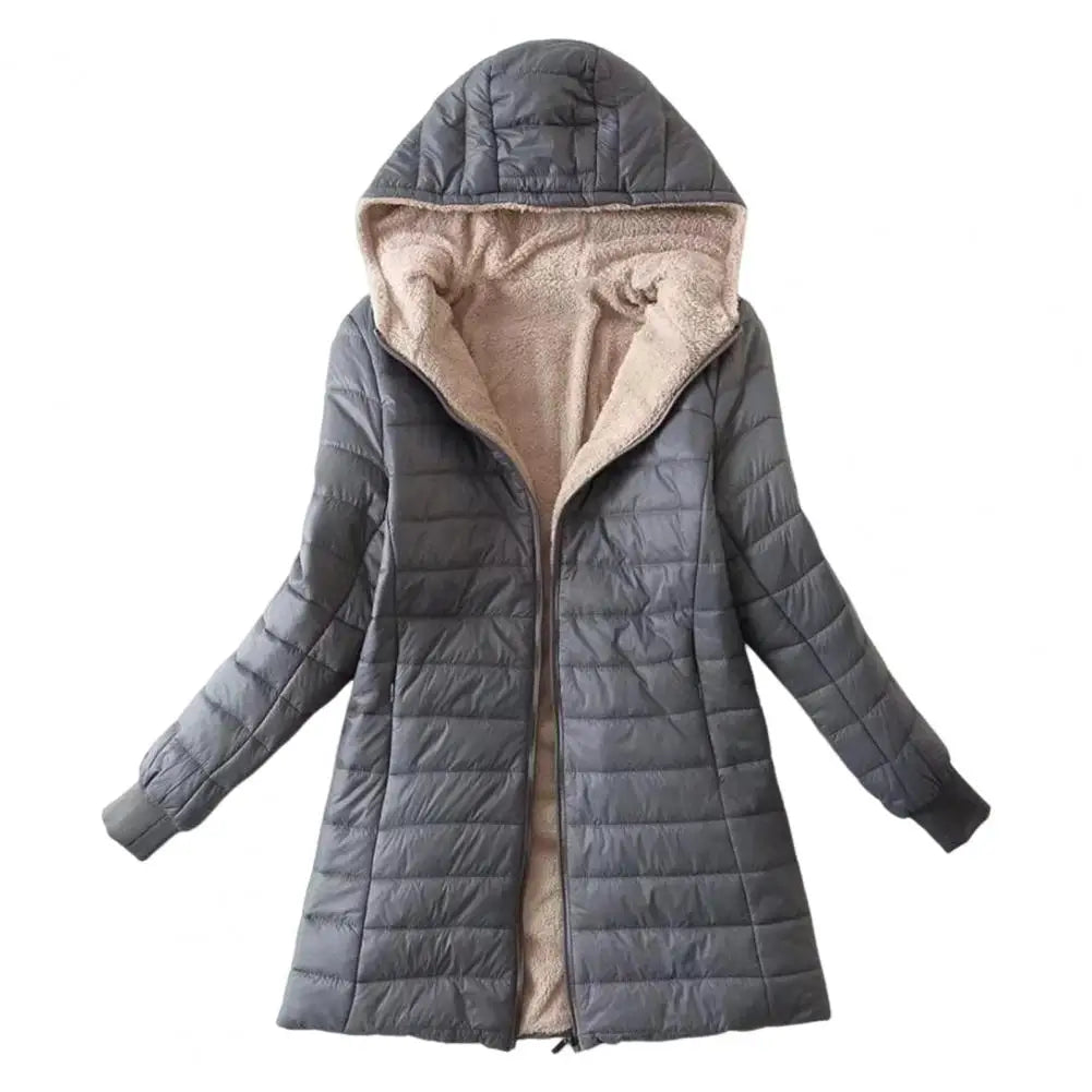 Rowena | Warm Hooded Winter Jacket