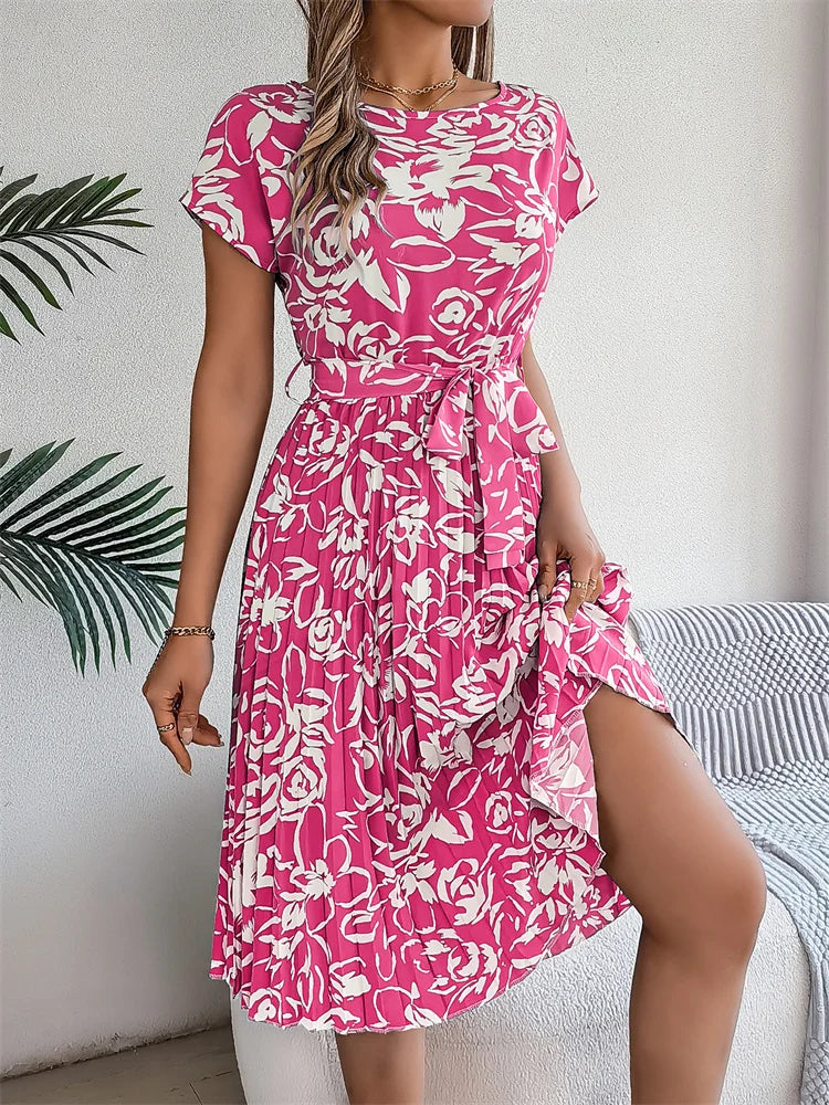 Amal | Trendy dress with floral print