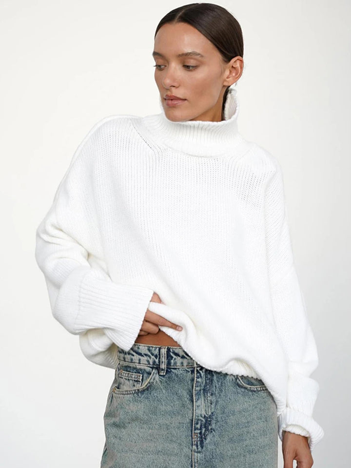 Yara | Oversized Turtleneck Sweater