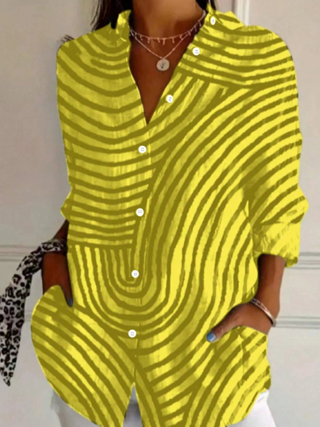 Kamila | Chic Striped Blouse