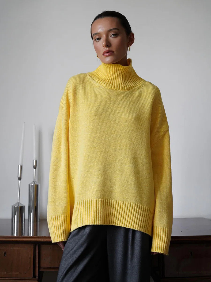 Yara | Oversized Turtleneck Sweater