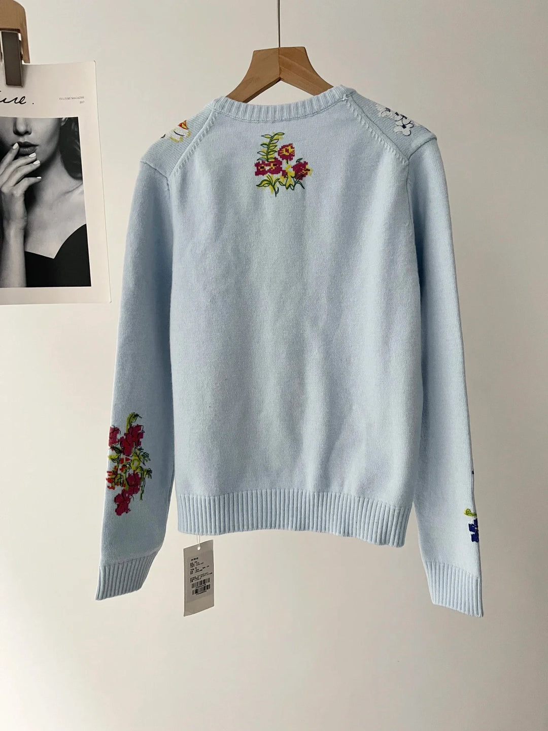 Sahara | Elegant vest with flowers