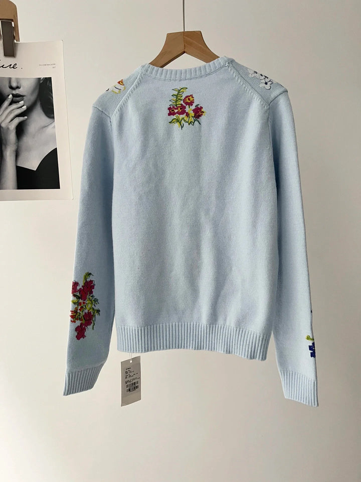 Sahara | Elegant vest with flowers