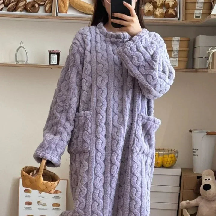 Eunice | Cozy Pocket Sleepwear Dress