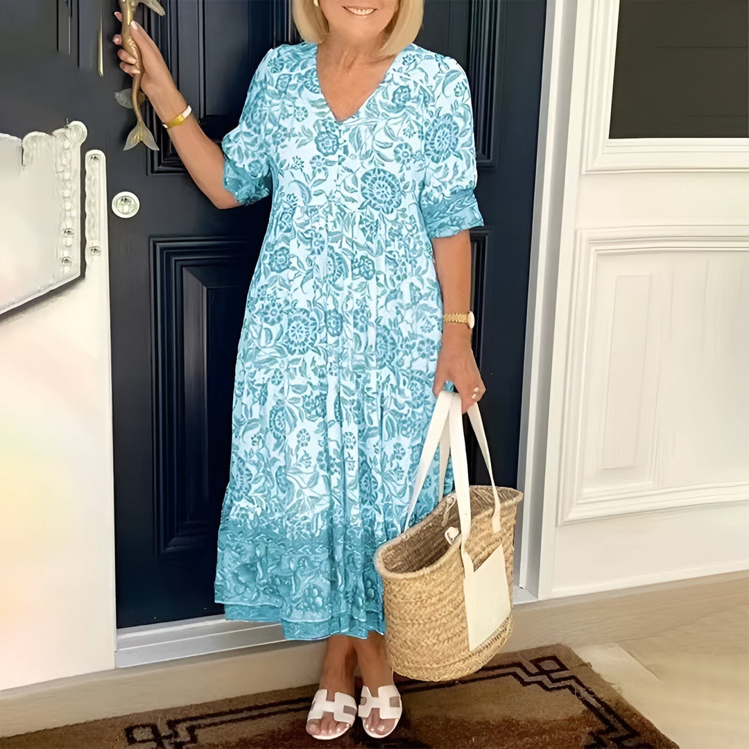 Lucinda | Maxi Dress with Floral Print