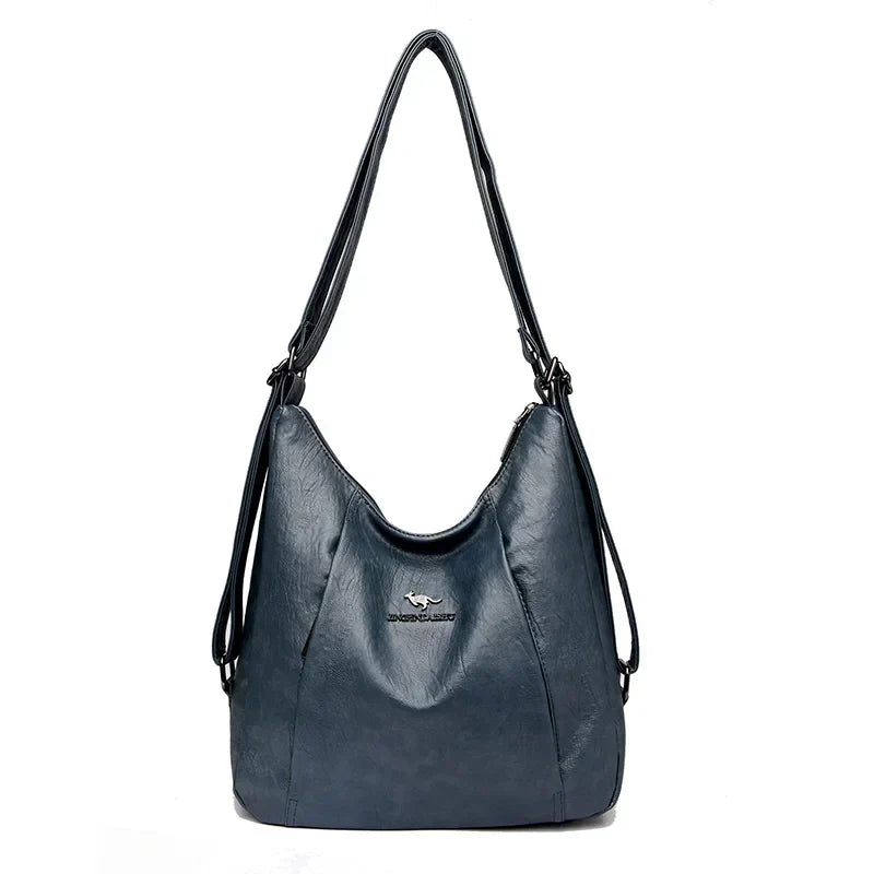 Lorraine | Classic Leather Backpack