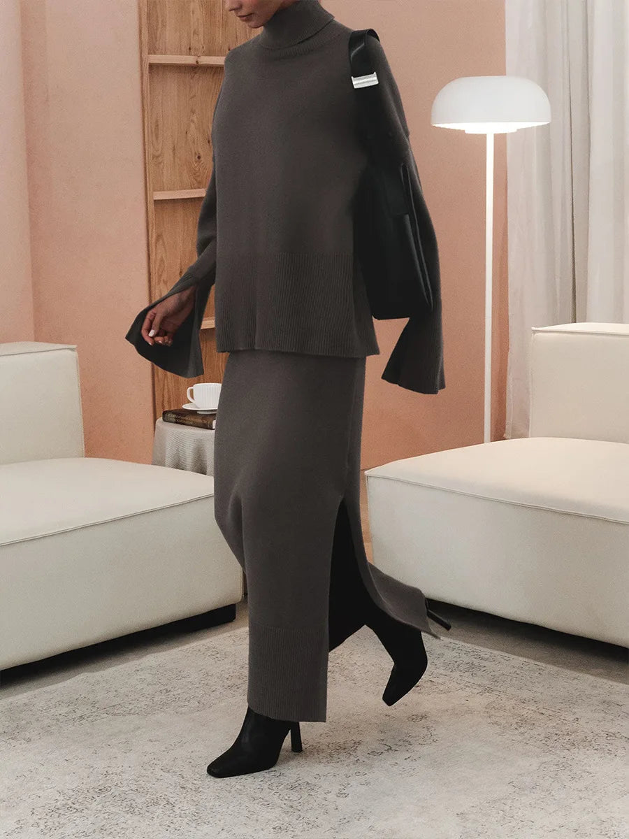 Camilla | Premium Cosy knitted two-piece Set