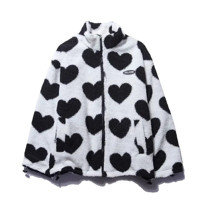Katharina | Comfortable Reversible Heart Jacket