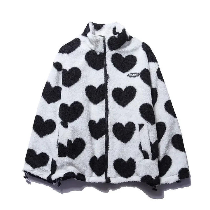 Katharina | Comfortable Reversible Heart Jacket