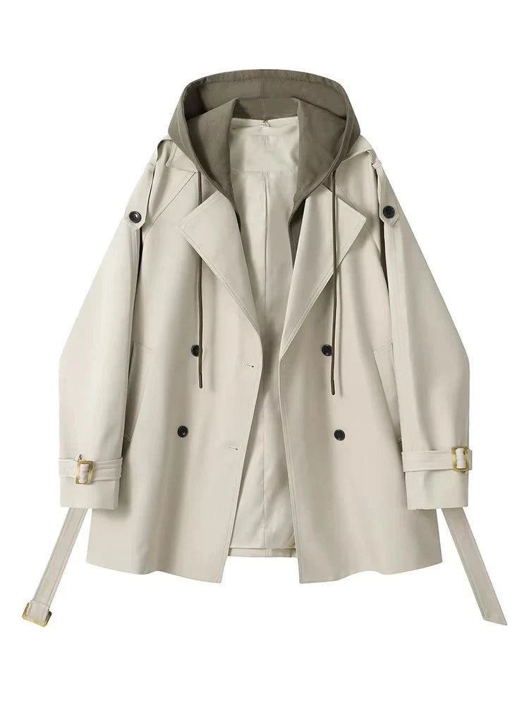 Richelle | Trench Coat with Hood