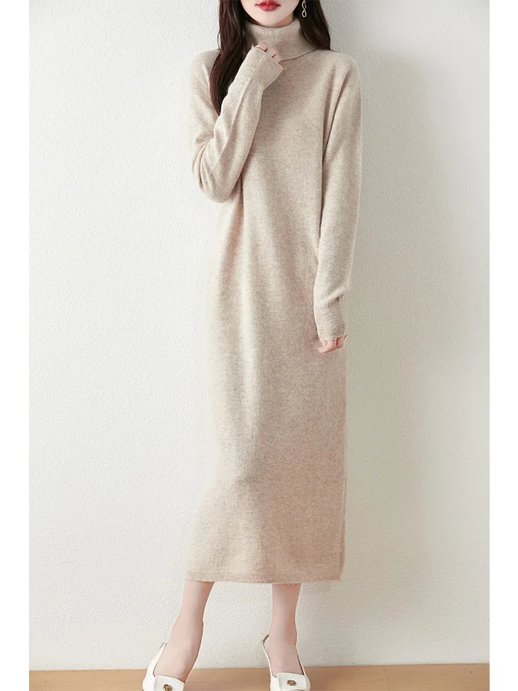 Petra | Cosy Turtleneck Sweater Dress