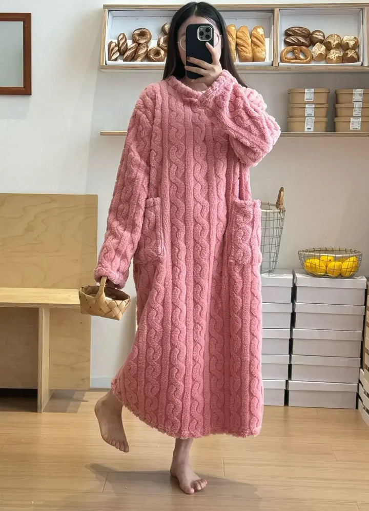 Eunice | Cozy Pocket Sleepwear Dress
