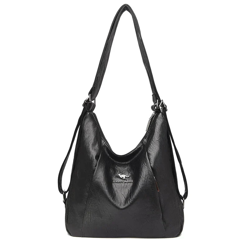 Lorraine | Classic Leather Backpack