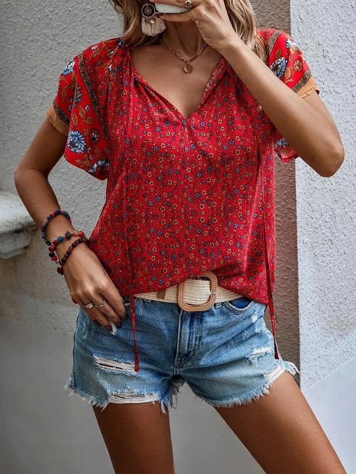 Virginia | Charming boho blouse