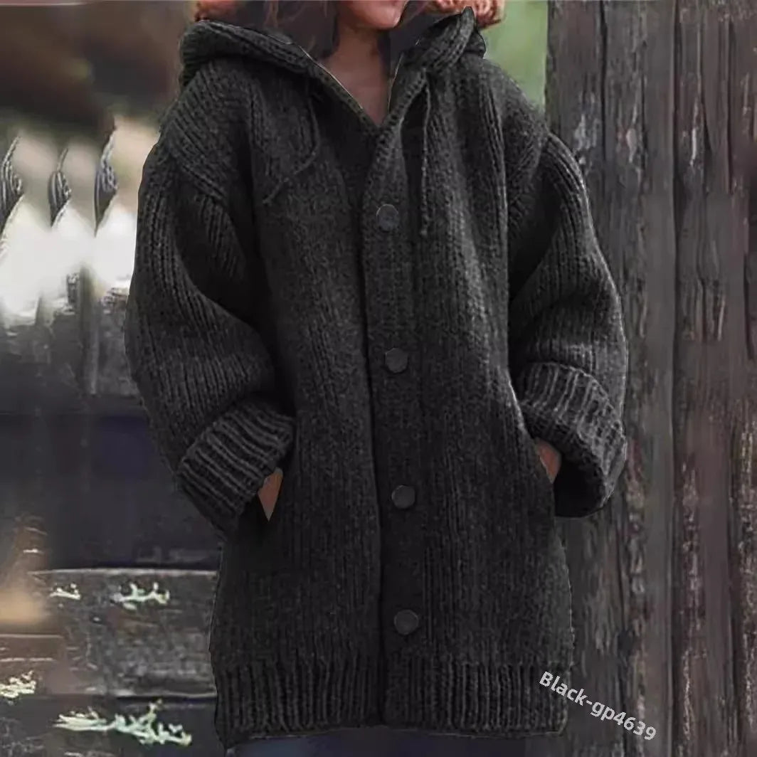 Alice | Soft Knitted Hoodie