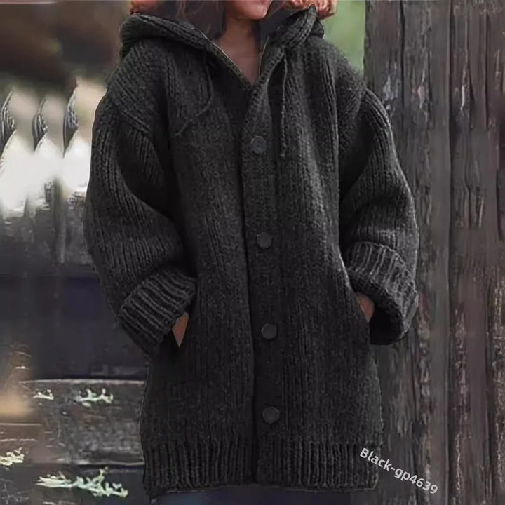 Alice | Soft Knitted Hoodie