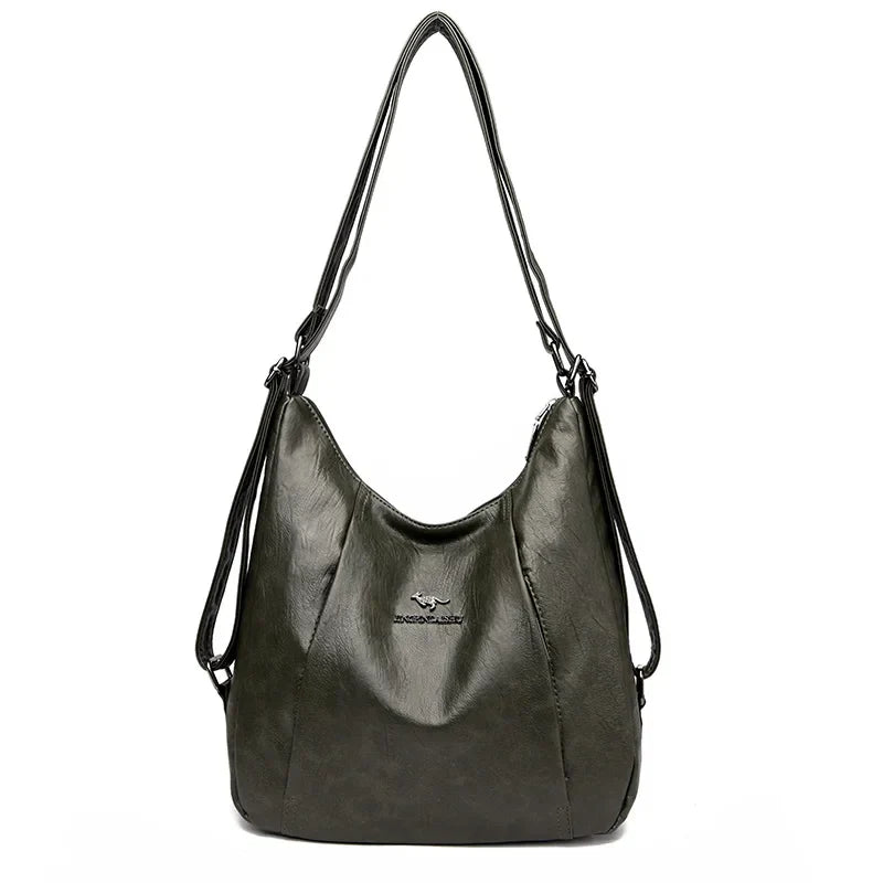 Lorraine | Classic Leather Backpack