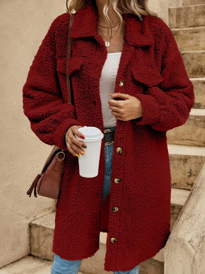 Lila | Stylish Long Warm Coat