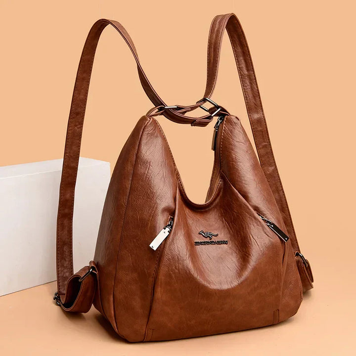 Lorraine | Classic Leather Backpack