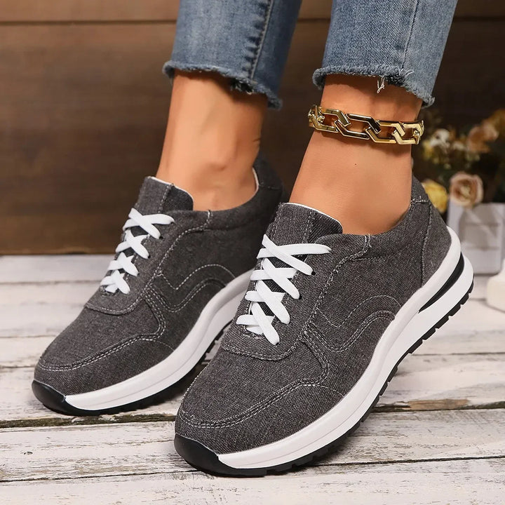 Dora | Trendy denim sneakers