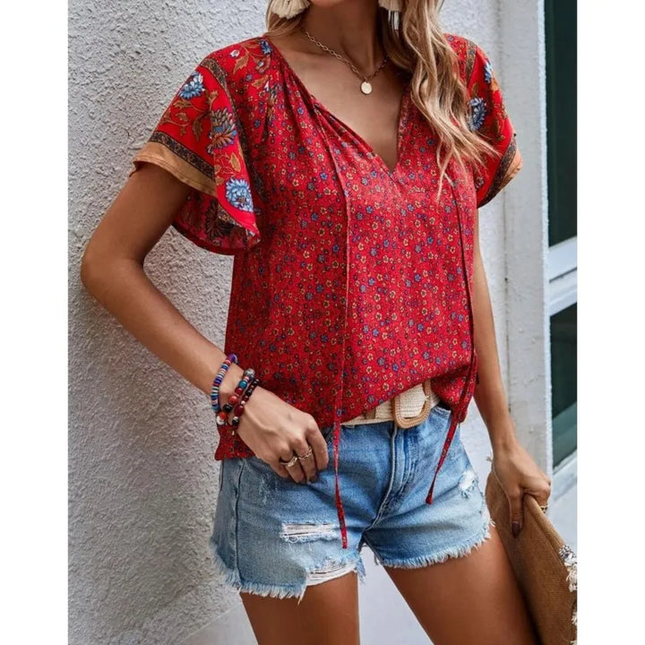 Virginia | Charming boho blouse