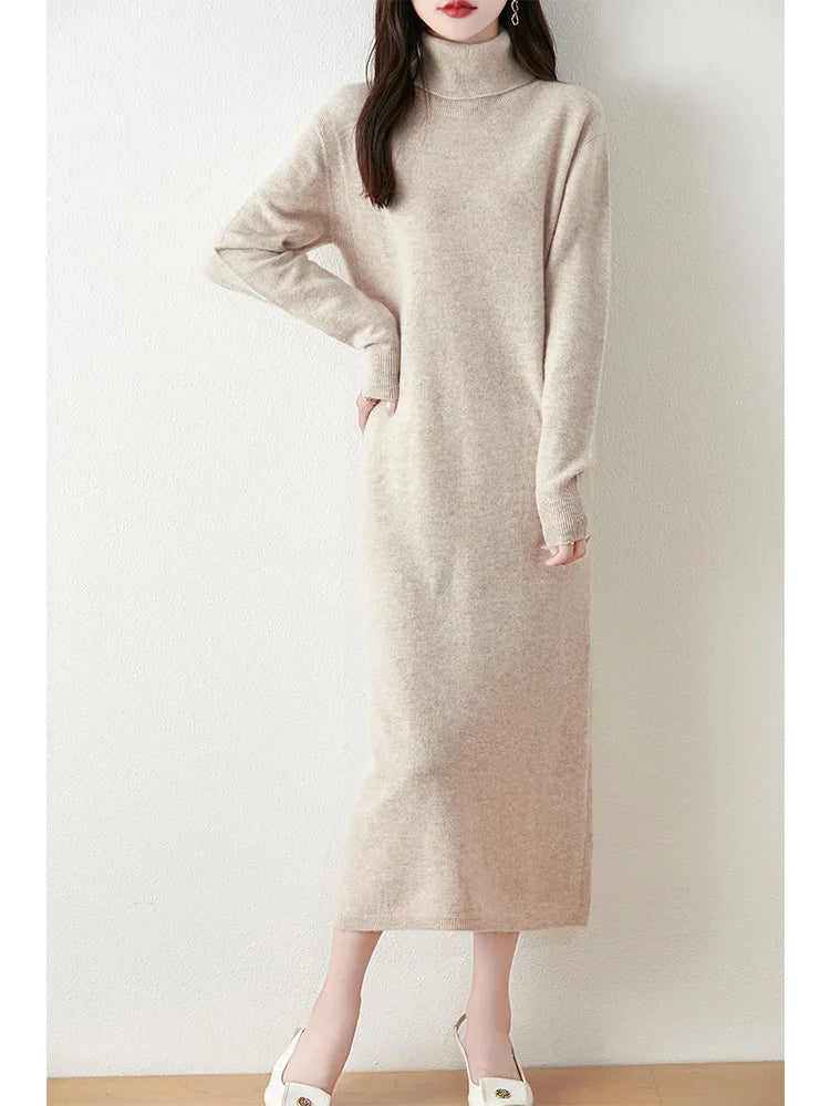 Petra | Cosy Turtleneck Sweater Dress